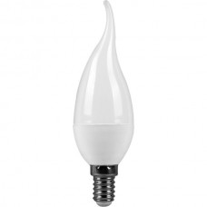 Лампа LED E14/C37 свеча на ветру, 12W, 6000K, 960Лм, Smartbuy [SBL-C37Can-12-60K-E14]