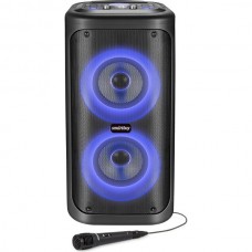 Колонки SmartBuy MY DISCO, Bluetooth, MP3, FM-радио, ДИСКО-RGB, микрофон, 50 Вт [SBS-5350]