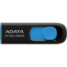 Накопитель USB Flash 256Gb A-DATA UV128 BLACK/BLUE, USB3.2