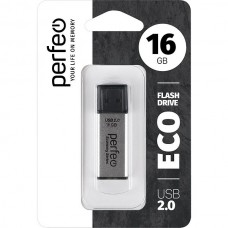 Накопитель USB Flash 16Gb Perfeo E03 Silver