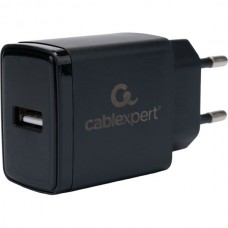 Зарядное устройство Cablexpert, 5Вт, 1А, 1хUSB [MP3A-PC-57] черный