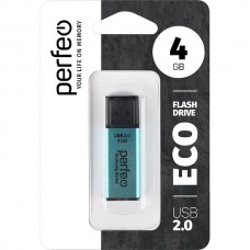 Накопитель USB Flash 4Gb Perfeo E03 Green