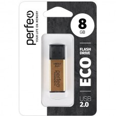 Накопитель USB Flash 8Gb Perfeo E03 Gold