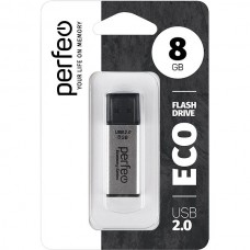 Накопитель USB Flash 8Gb Perfeo E03 Silver