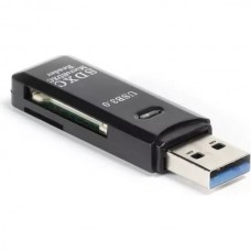 Кард-ридер SmartBuy SBR-750-B, microSD, microSDHC, microSDXC, USB 3.0 черный