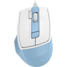 Мышь A4Tech Fstyler FM45S Air голубой/белый оптическая (2400dpi) USB (7but)
