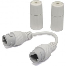 Переходник гнездо RJ-45 - гнездо RJ-45 на кабеле, Amatek AVC-RJ45FW-RJ45FW