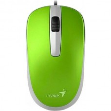 Мышь Genius DX-120, 1000 dpi, зелёная, USB