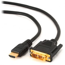 Кабель HDMI-DVI  4.5м single link, Cablexpert [CC-HDMI-DVI-15]