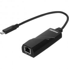 Кабель-адаптер Digma D-USBC-LAN1000 Type C -> RJ45 10/100/1000 Мбит/с, 10см