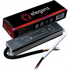 Блок питания 12V  30W, IP67, металл влагозащищенный, Eleganz [30-12]