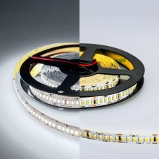 Лента LED 12В IP20 SMD3014 240/м, б/хол, 24Вт/м, 6000K, 2400Лм/м, 5м/ц.1м, Eleganz LUX [EL-LS-24W]