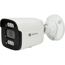 Камера IP Optimus пуля 2MP[2.8мм]; 89°;SONY;mic;microSD;ИК[40м];PoE;IP67 [IP-S012.1(2.8)MPC]
