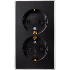 Розетка о/у 2x2P+E 16А, SmartBuy 