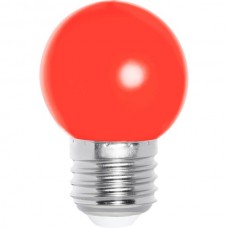 Лампа LED декоративная, E27/G45 шар, 1W, красная 3000K, Smatrbuy [SBL-G45R-01-E27]