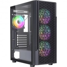 Корпус без БП Accord 3312 ATX 2xUSB2.0 1xUSB3.0 черный