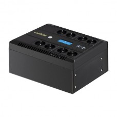 ИБП ExeGate NEO Smart LHB-800.LCD.AVR.8SH.CH.RJ.USB (800VA/480W, LCD, AVR, 8*Schuko) [293857]