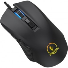 Мышь Jet.A Panteon MS84 (115), 7кн., игровая, черная, 400-7200dpi, RGB-подсветка, LED 13 реж., USB