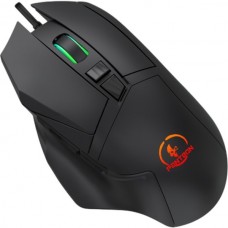 Мышь Jet.A Panteon MS86 (120), 7кн., игровая, черная, 200-12800dpi, RGB-подсветка, LED 13 реж., USB