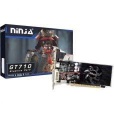 Видеокарта GF GT 710 1Gb DDR3 64bit 945/1600 VGA/DVI/HDMI PCI-E Sinotex [NF71NP013F] RTL