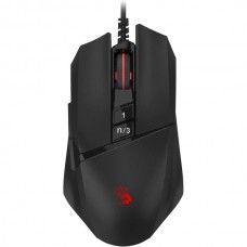 Мышь A4Tech Bloody W65 Max Mini, игровая, оптическая, 12000dpi, черный, USB