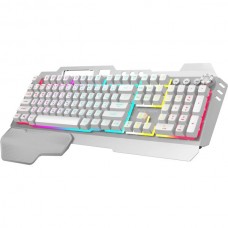 Клавиатура Jet.A PANTEON M401S, с LED-подсветкой RGB LIGHT, белый, USB