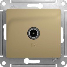 Розетка с/у TV, оконечная, Schneider Electric Glossa [GSL000493] титан