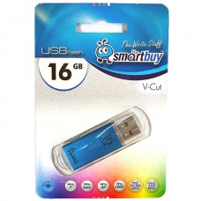 Накопитель USB Flash 16Gb SmartBuy V-Cut Blue