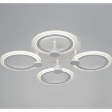 Люстра LED  48W, 3000-6000K, акрил, 430*430*80, Reluce [09501-0.3-04 WH] белый