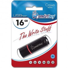 Накопитель USB Flash 16Gb SmartBuy Crown Black