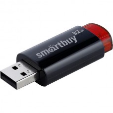 Накопитель USB Flash 32Gb SmartBuy Click Black-Red