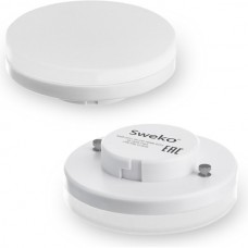 Лампа LED GX53, 11W, 4000K, 955Лм, 220-240В, Sweko [42LED-GX53-11W-230-4000K-GX53-10-P]
