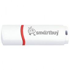 Накопитель USB Flash 64Gb SmartBuy Crown White