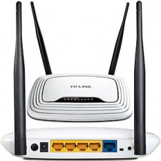 Маршрутизатор TP-LINK TL-WR841N 802.11n, 4x10/100 Eth, 1xWAN, 2 съемные антенны