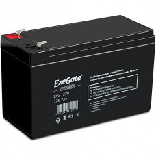 Батарея для UPS 12В/7Aч, клеммы F2, Exegate Power [EXG1270] [8]