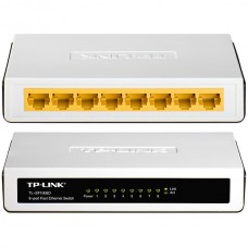 Коммутатор TP-Link TL-SF1008D 8x10/100Mbps, пластиковый корпус