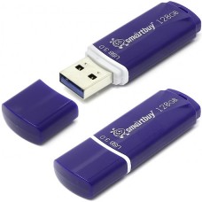 Накопитель USB Flash 128Gb SmartBuy, Crown Blue USB 3.0