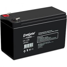 Батарея для UPS 12В/9Aч, Exegate [DTM 1209] (F2)