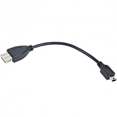 Кабель OTG USB AF - miniUSB 5p, 0.15м, Cablexpert [A-OTG-AFBM-002]