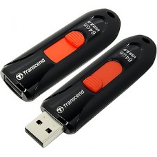 Накопитель USB Flash 64Gb Transcend JetFlash 590 чёрный [TS64GJF590K]