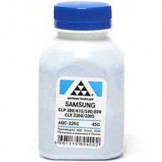 Тонер Samsung CLP300/315/320/325/360/415/500/510 (45 гр/банка) Cyan (AQC фас. Россия) [AQC-235C]