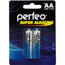 Батарейка Perfeo AA LR6 Alkaline [BL2/60] [PF LR6/2BL]