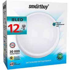 Светильник ЖКХ LED 12W круг, 4000K, 640Лм, IP65, d155*62, SmartBuy [SBL-HP-12W-4K]