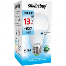 Лампа LED E27/A60 груша, 13W, 4000K, 1040Лм, Smartbuy [SBL-A60-13-40K-E27-A]