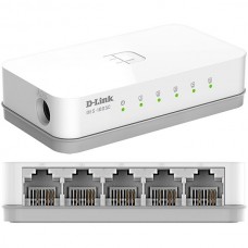 Коммутатор D-Link DES-1005C 5port 100/100TX неуправляемый компактное исполнение