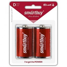 Батарейка SmartBuy D LR20 Alkaline [BL2/12/96] [SBBA-D02B]