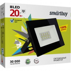 Прожектор LED  20W, 6500K, IP65, SMD, 1600Лм, SmartBuy [SBL-FLSMD-20-65K]