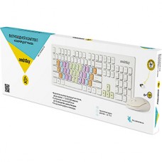 Беспроводной набор SmartBuy 218346AG, белый, USB [SBC-218346AG-W]