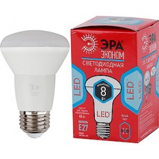 Лампа LED E27/R63 рефлектор,  8W, 4000K, 640Лм, ЭРА [LED smd R63-8W-840-E27 ECO]