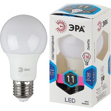 Лампа LED E27/A60 груша, 11W, 4000K, 880Лм, ЭРА [LED smd A60-11W-840-E27]